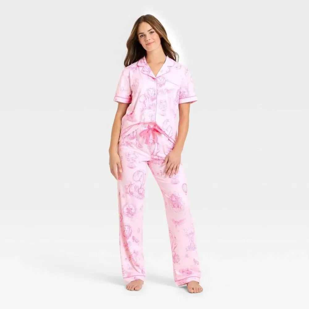 Universal - Wicked x Katie Kime Women's Graphic Pajama Set - M - Picture 1 of 3